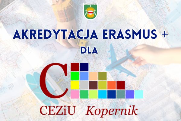 Ikona do artykułu: Akredytacja programu ERASMUS+ dla CEZiU "Kopernik" w Wyszkowie