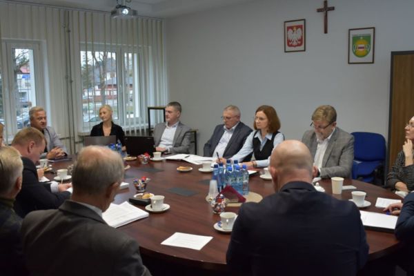 Ikona do artykułu: Spotkanie Starosty i Zarządu z Burmistrzem i wójtami gmin z terenu Powiatu Wyszkowskiego