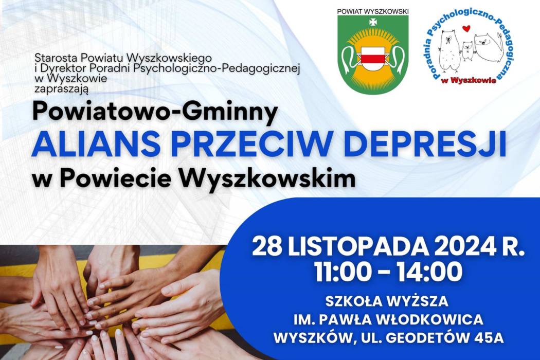 Ikona do artykułu: Powiatowo-Gminny alians przeciw depresji w Powiecie Wyszkowskim